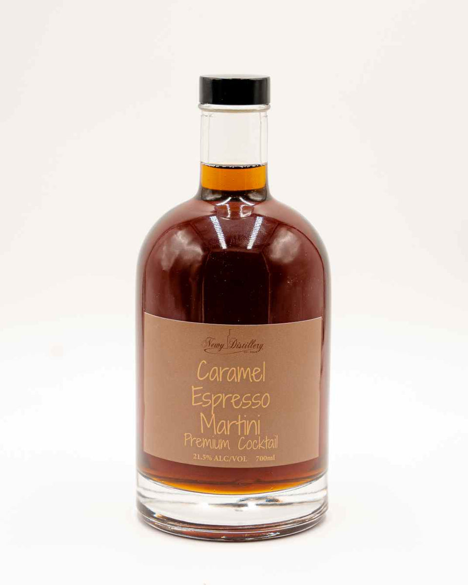 Caramel Espresso Martini Pre-Mixed Cocktail Bottle