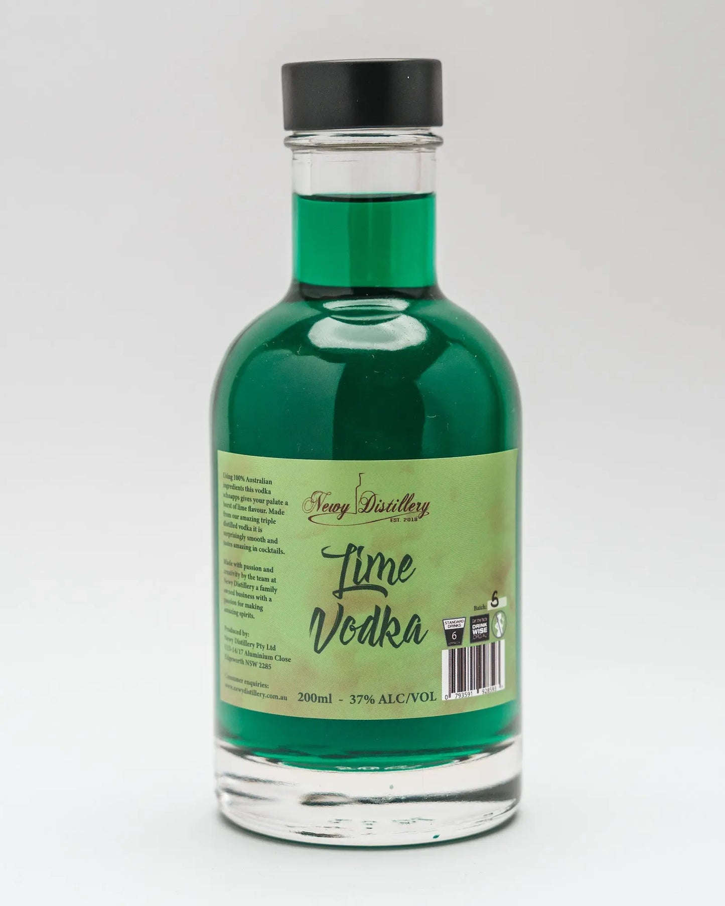 200mls copy flavour vodka Newy Distillery