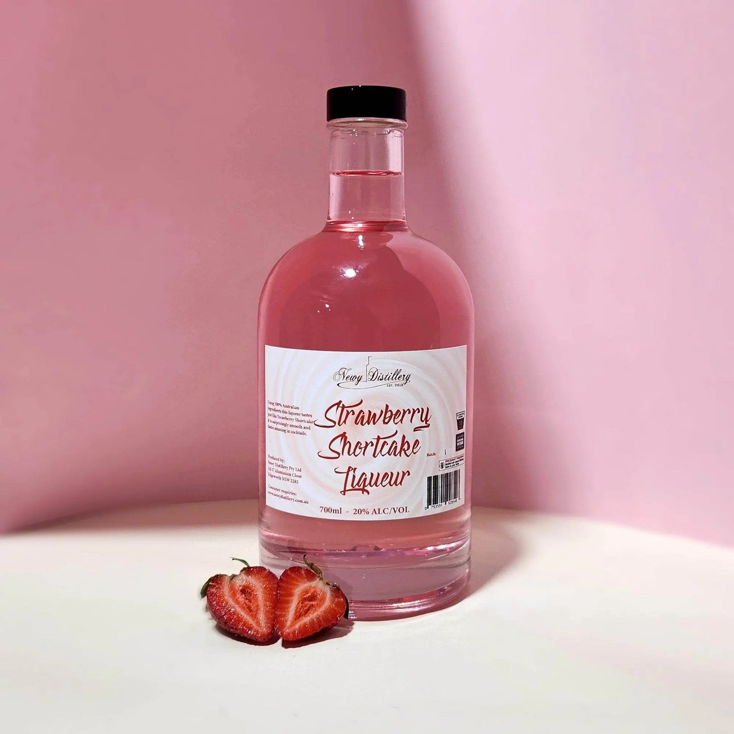 Strawberry Shortcake Liqueur Newy Distillery
