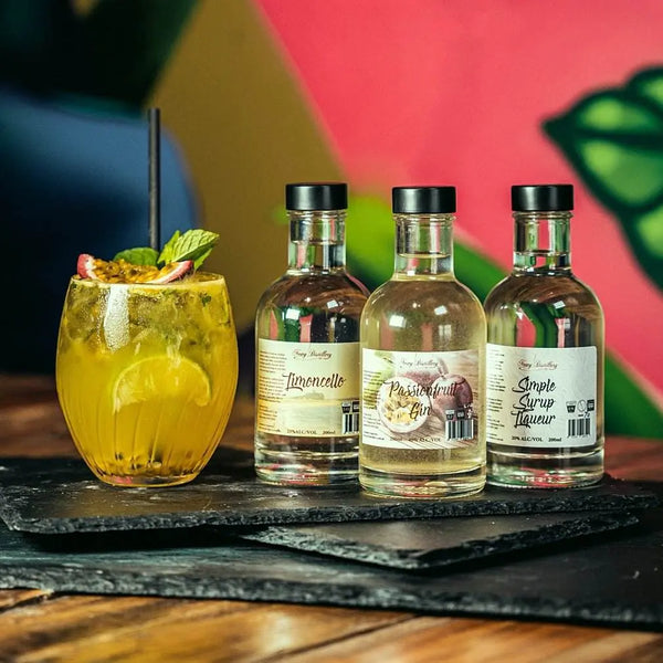 Passionfruit Gin Caipiroska Cocktail Kit Newy Distillery