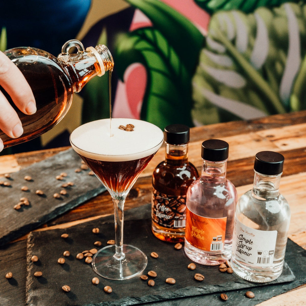 Maple Espresso Martini Cocktail Kit At Home Cocktails Newy Distillery