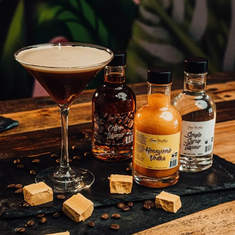 Honeycomb Espresso Martini Cocktail Kit Newy Distillery