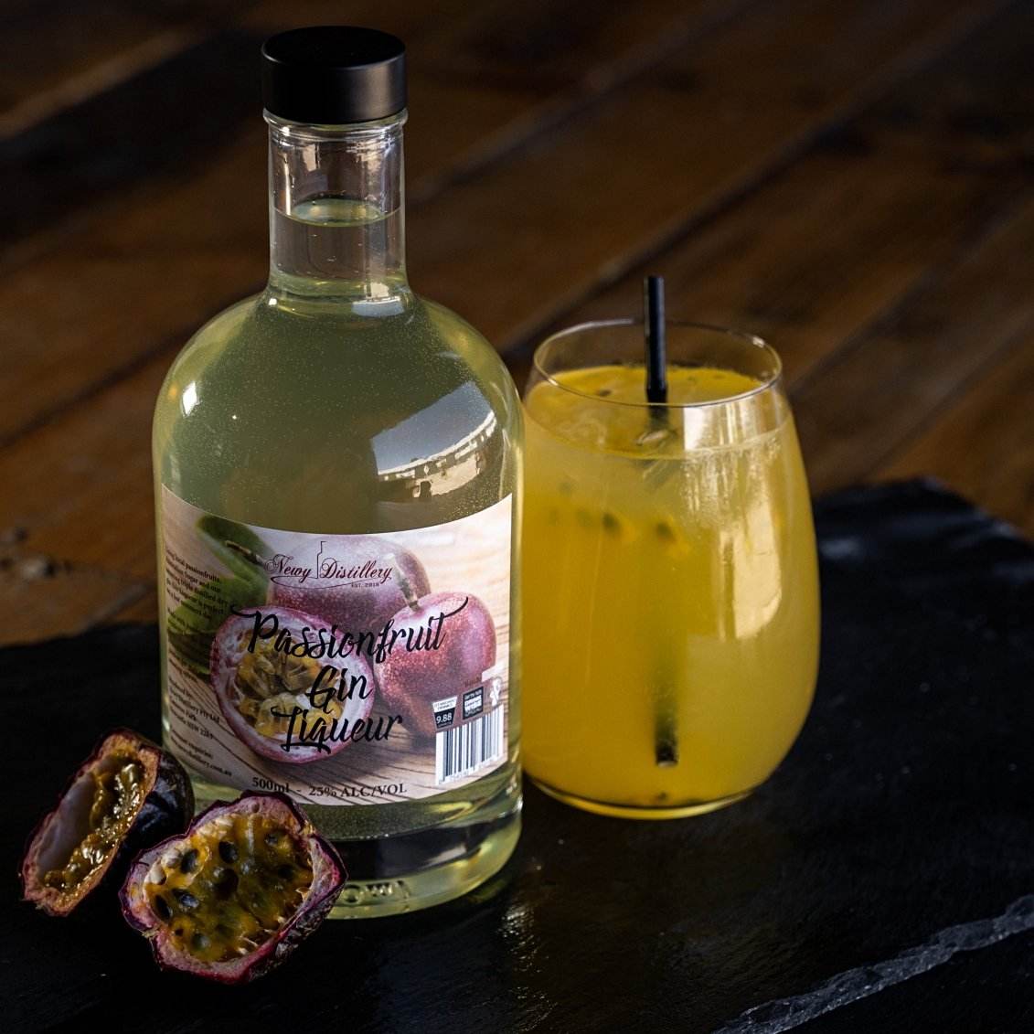 Passionfruit Gin Liqueur Fruit Gin Liqueurs Newy Distillery