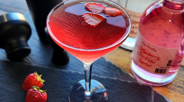 Strawberry Shortcake Martini Cocktail Recipe
