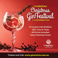 VISIT US AT THE CANBERRA GIN FESTIVAL 2nd - 3rd DECEMBER!