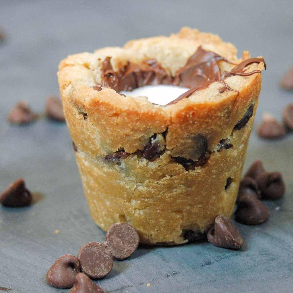 Choc Chip Cookie Shot Glasses