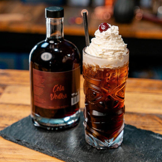 Boozy Cola Float - Vodka Cola Cocktail Recipe