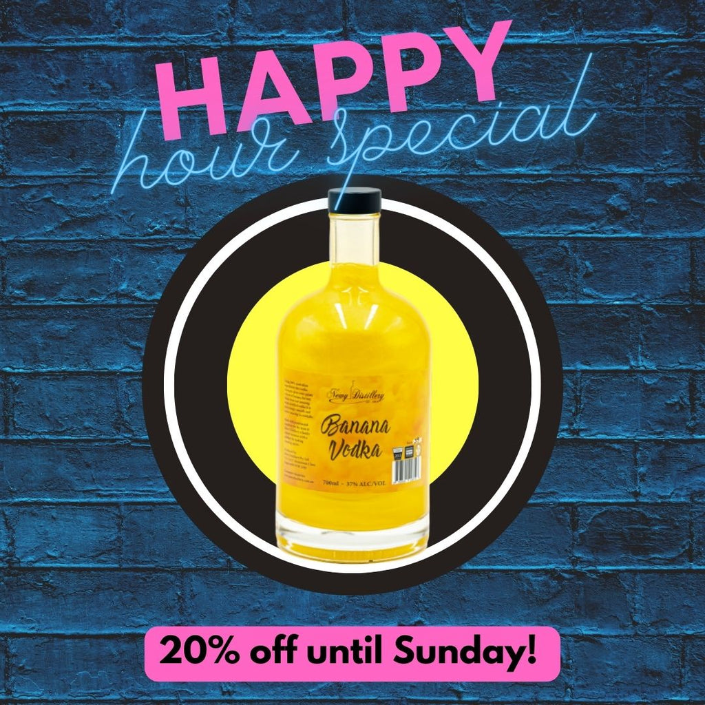 HAPPY HOUR WEDNESDAYS - 20% OFF A SELECTED BOTTLE!