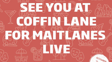 JOIN US FOR COCKTAILS AND COMEDY AT MAITLANES ON SATURDAY 4TH MARCH!