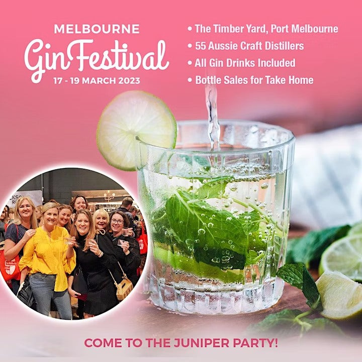 MELBOURNE GIN FESTIVAL 2023 HERE WE COME! Newy Distillery