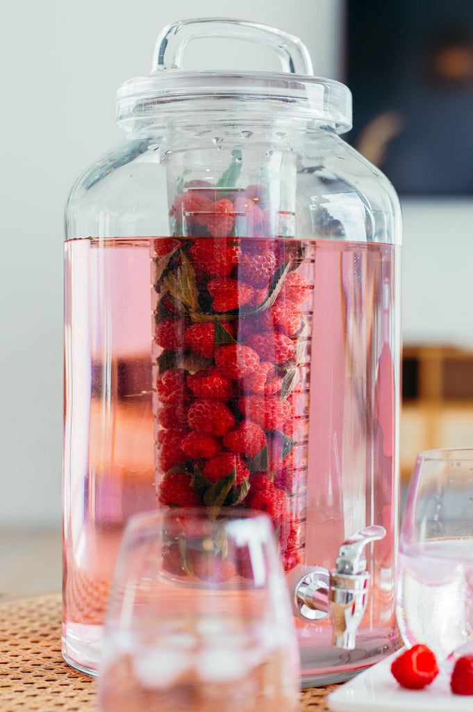 Berry Moscow Mules with Rasberry Vodka