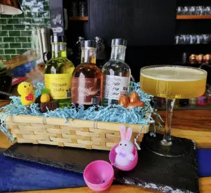 Pineapple Chocolate Martini