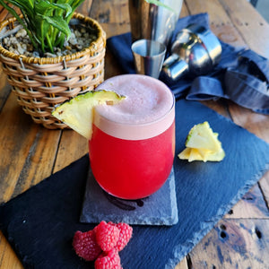 Pineapple and Raspberry Sour Cocktail Kit