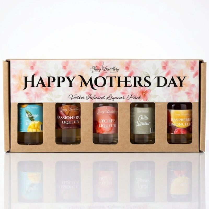 5 Pack Vodka Infused Liqueur - Mothers Day Special Newy Distillery