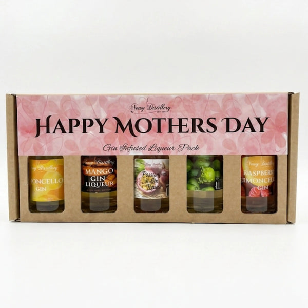 5 Pack Gin Infused Liqueur - Mothers Day Special Newy Distillery