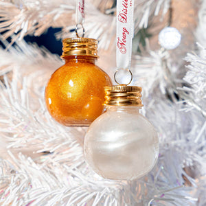 Christmas Flavoured Vodka Baubles 2 Pack - Honeycomb and Campfire