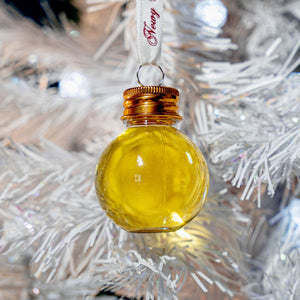 Newy Distillery Christmas 2023 Boozy Vodka Bauble Decoration - Pina Colada Vodka