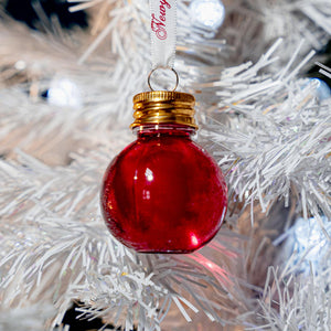 Newy Distillery Christmas 2023 Boozy Vodka Bauble Decoration - Cream Soda Vodka