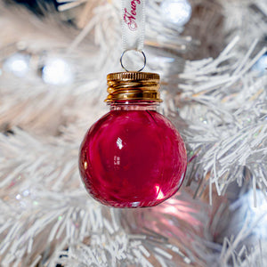 Newy Distillery Christmas 2023 Boozy Vodka Bauble Decoration - Blackberry Vodka