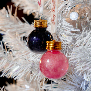 Christmas Flavoured Vodka Baubles 2 Pack - Musk and Grape