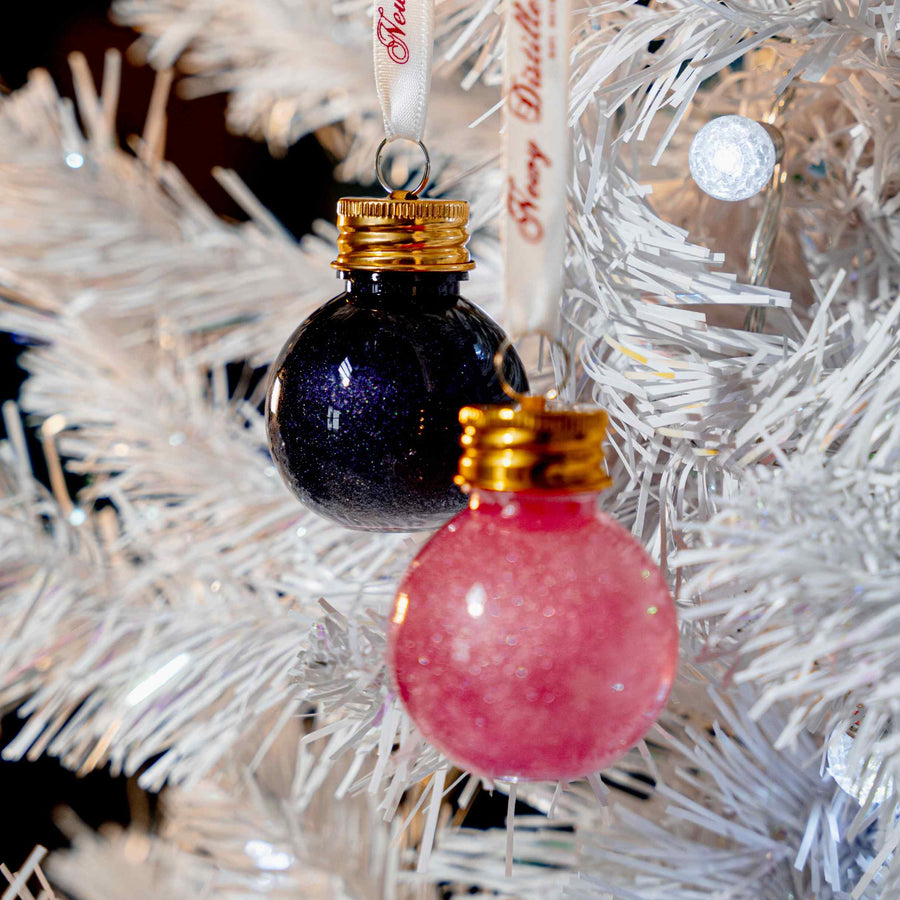 Christmas Flavoured Vodka Baubles 2 Pack - Musk and Grape