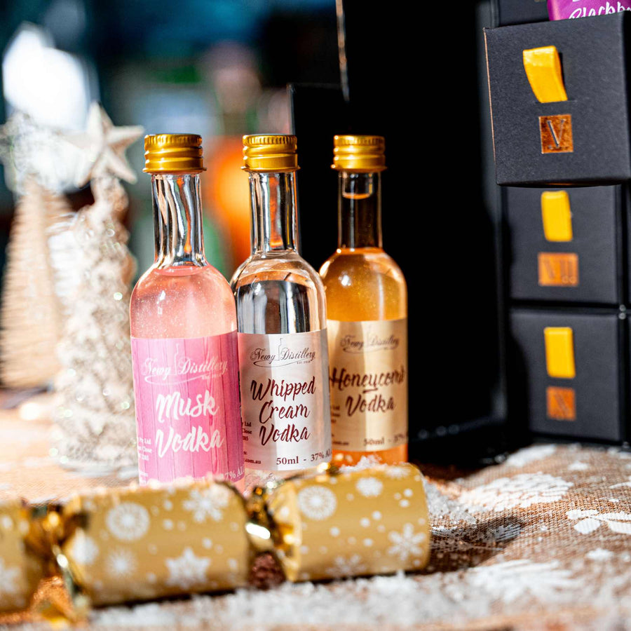 2023 12 Day Vodka Advent Calendar. Boozy Advent Calendar by Newy Distillery.