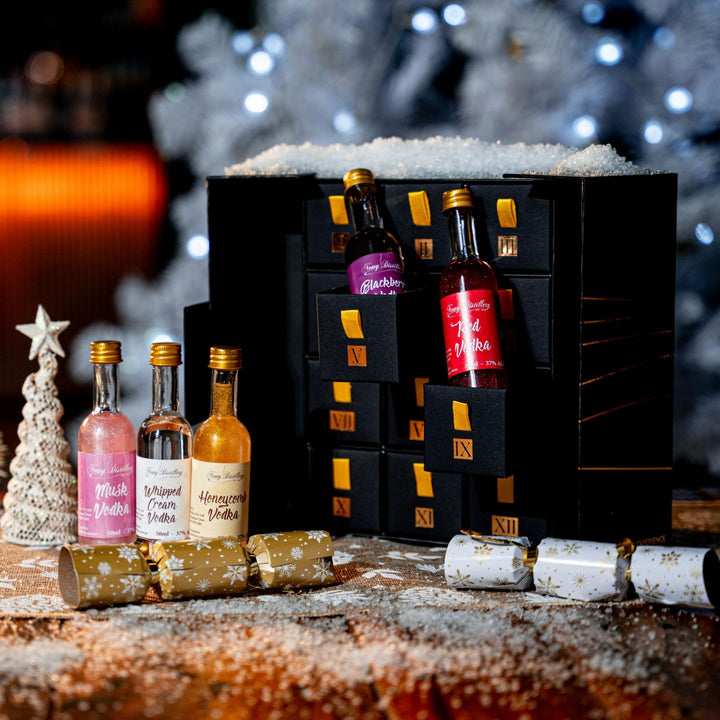 2023 12 Day Vodka Advent Calendar. Boozy Advent Calendar by Newy Distillery.