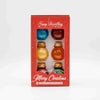 Christmas Coloured Vodka Shimmer Baubles 6pk