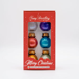 Christmas Dry Gin Baubles Shimmer 6pk