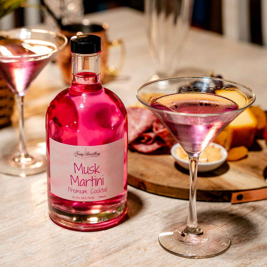 Musk Martini Pre-Mix Cocktail Bottle