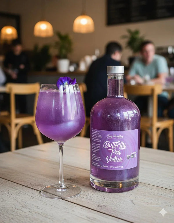 Butterfly Pea Shimmer Vodka