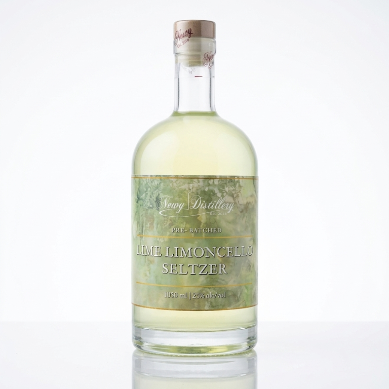 1L Lime Limoncello Seltzer Pre-Batch Newy Distillery