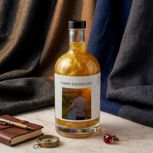 Fathers Day Custom Label with personalised label