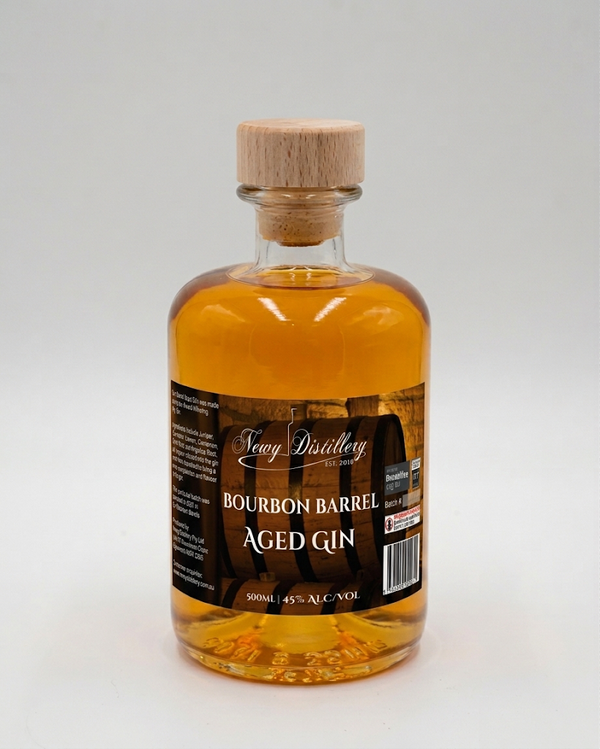 Bourbon Barrel Aged Gin Newy Distillery
