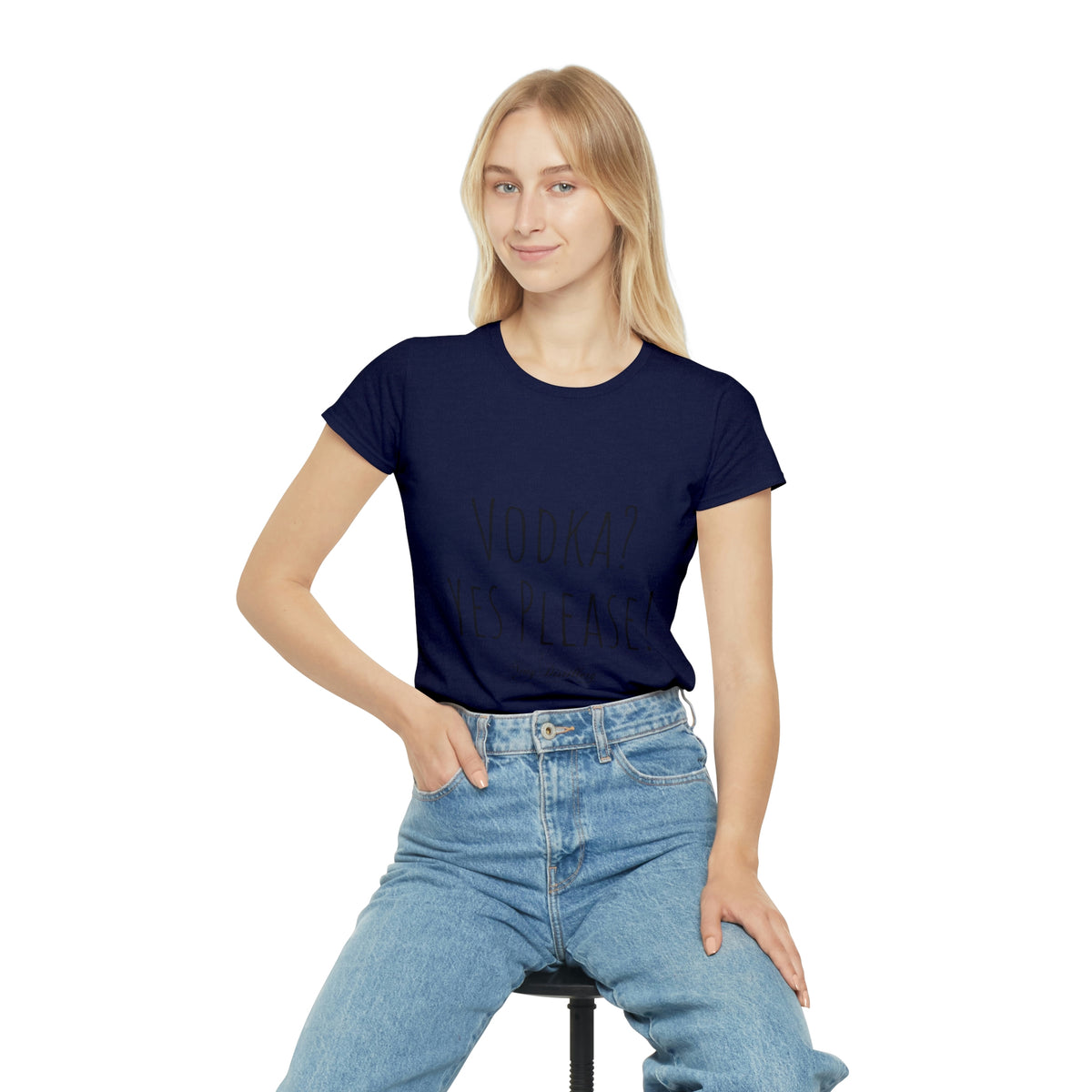 Vodka? Yes Please! - Women's Iconic T-Shirt