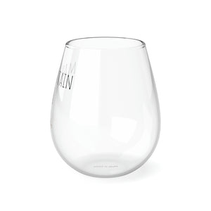 May Contain Gin Stemless Glass, 350ml