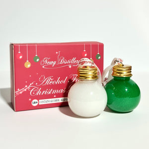 Vodka Baubles Shimmer Vodka Pack - White and Green (2 pack)