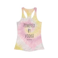 Powered by Vodka - Tie Dye Racerback Tank Top
