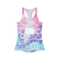 Gin - Tie Dye Racerback Tank Top