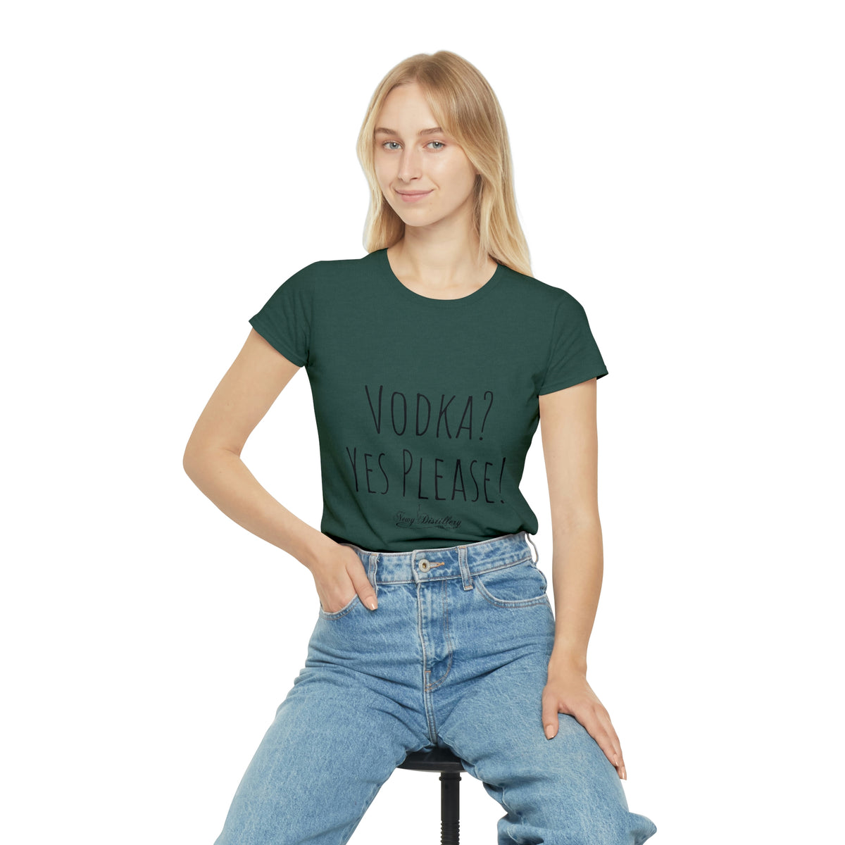 Vodka? Yes Please! - Women's Iconic T-Shirt