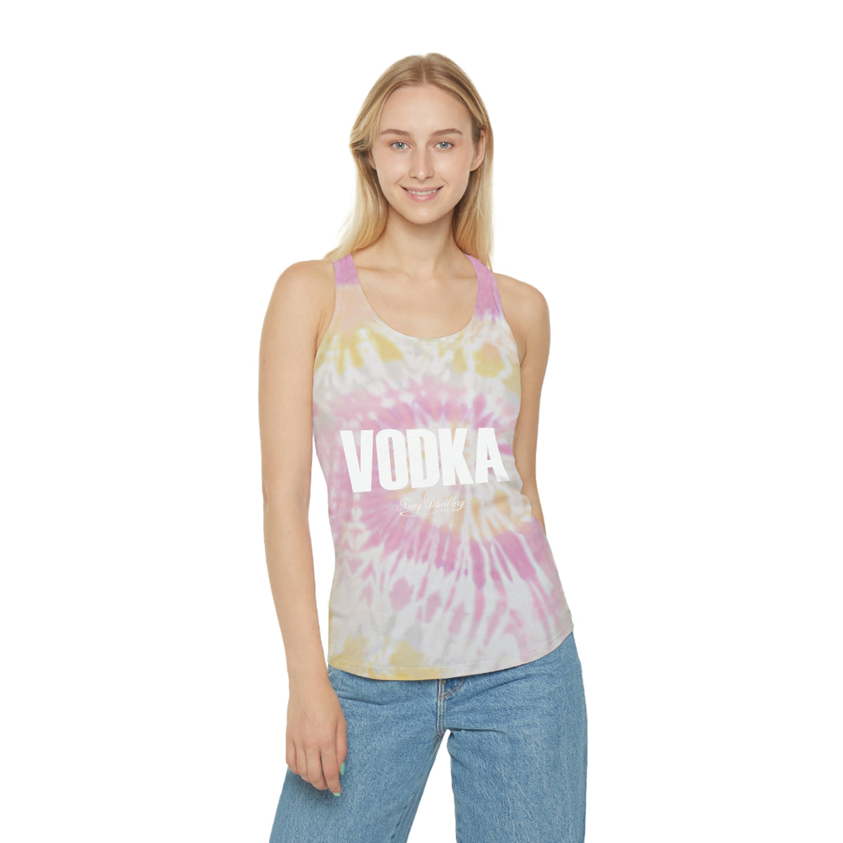 Vodka - Tie Dye Racerback Tank Top