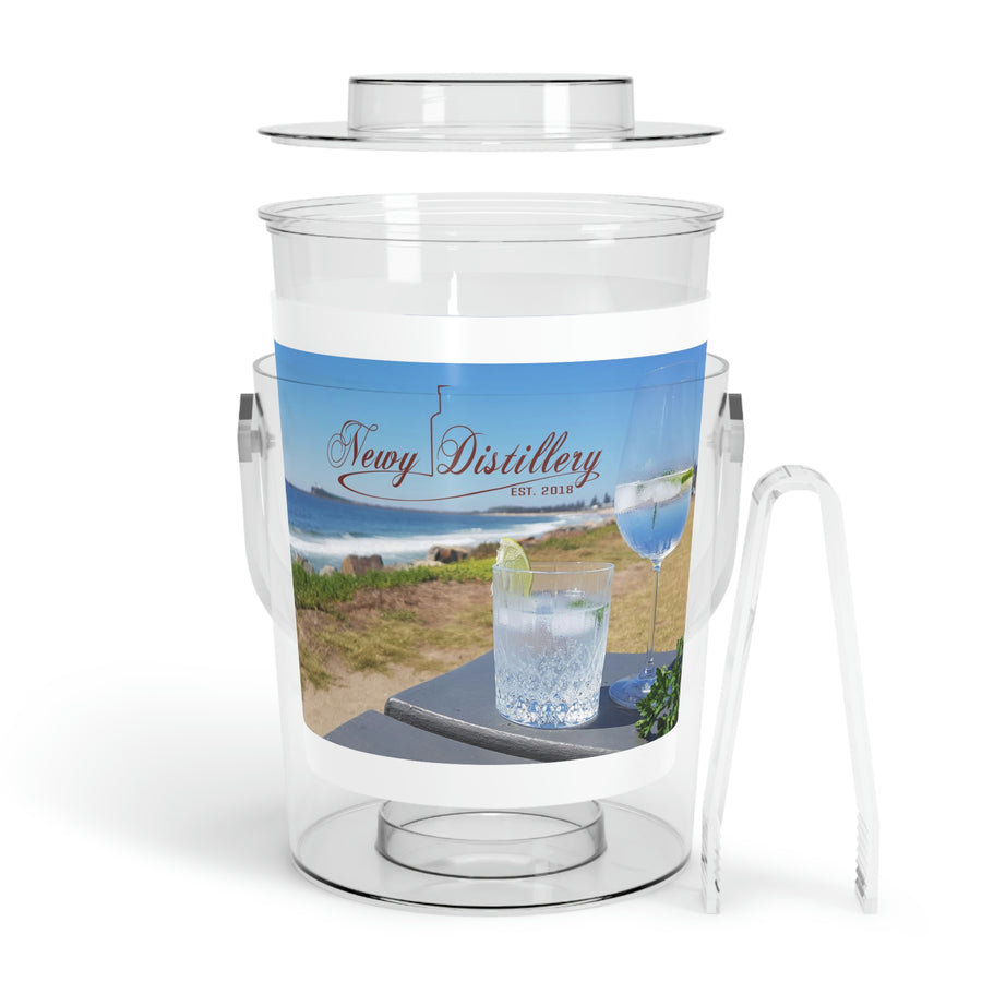 Newy Distillery Ice Bucket with Tongs