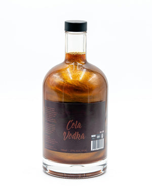 Newy Distillery Cola Flavoured Vodka with shimmer. 700ml bottle.