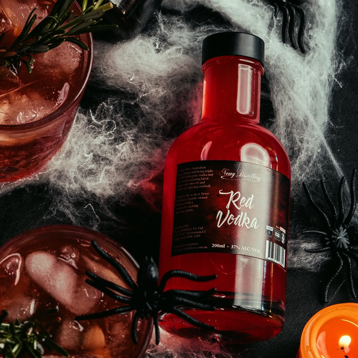 Limited Edition Black Vodka Halloween Drinks Pack