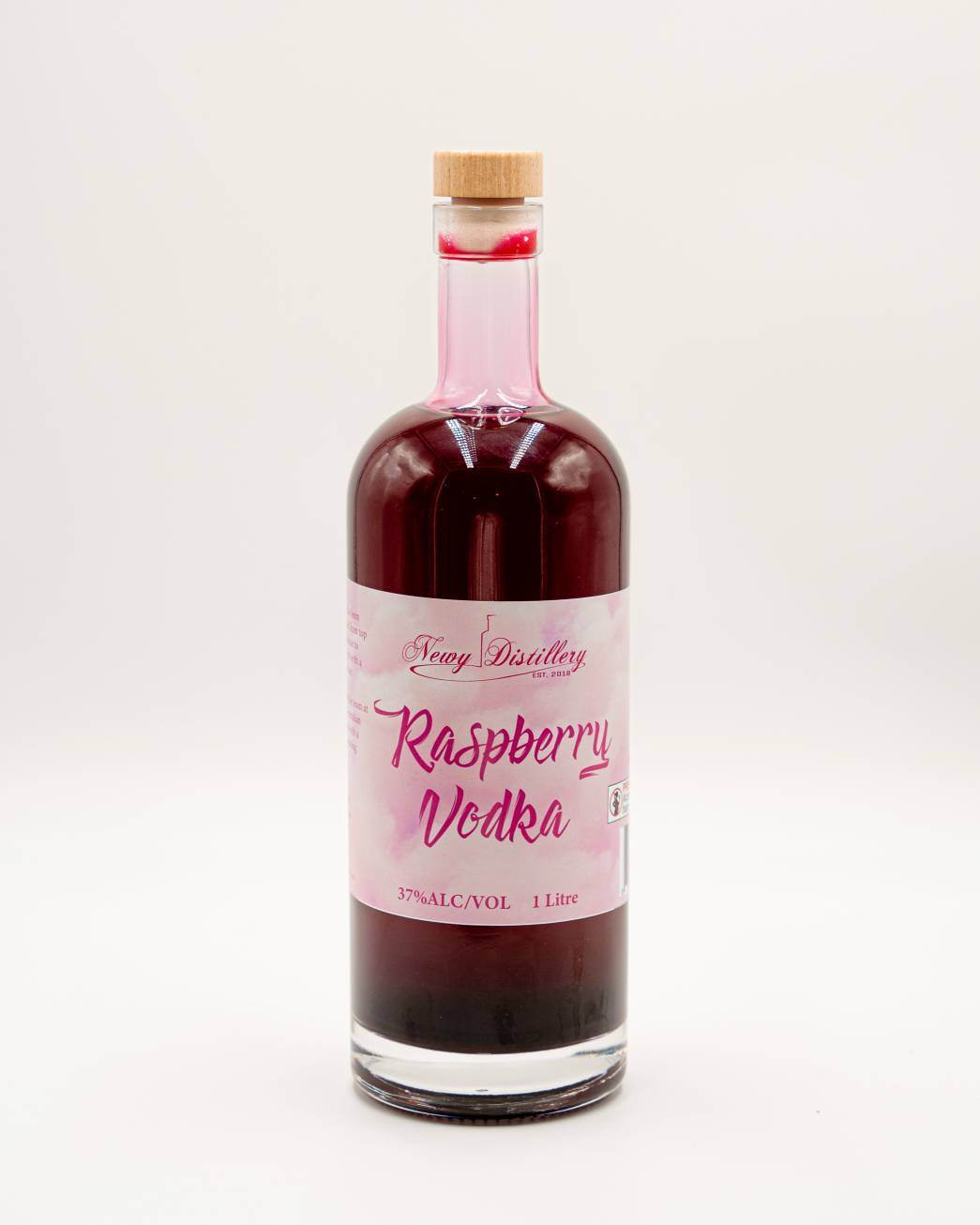 1 Litre Raspberry Vodka - Newy Distillery