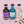 Load image into Gallery viewer, Grape Tingle Cocktail Kit by Newy Distillery. 3x 200ml bottles. Grape Vodka, Blue Curacao, Simple Syrup.
