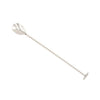 Cocktail Mixer Spoon with Twisted Stem and Crusher