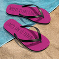 Where is my Gin? (Pink) Unisex Flip-Flops