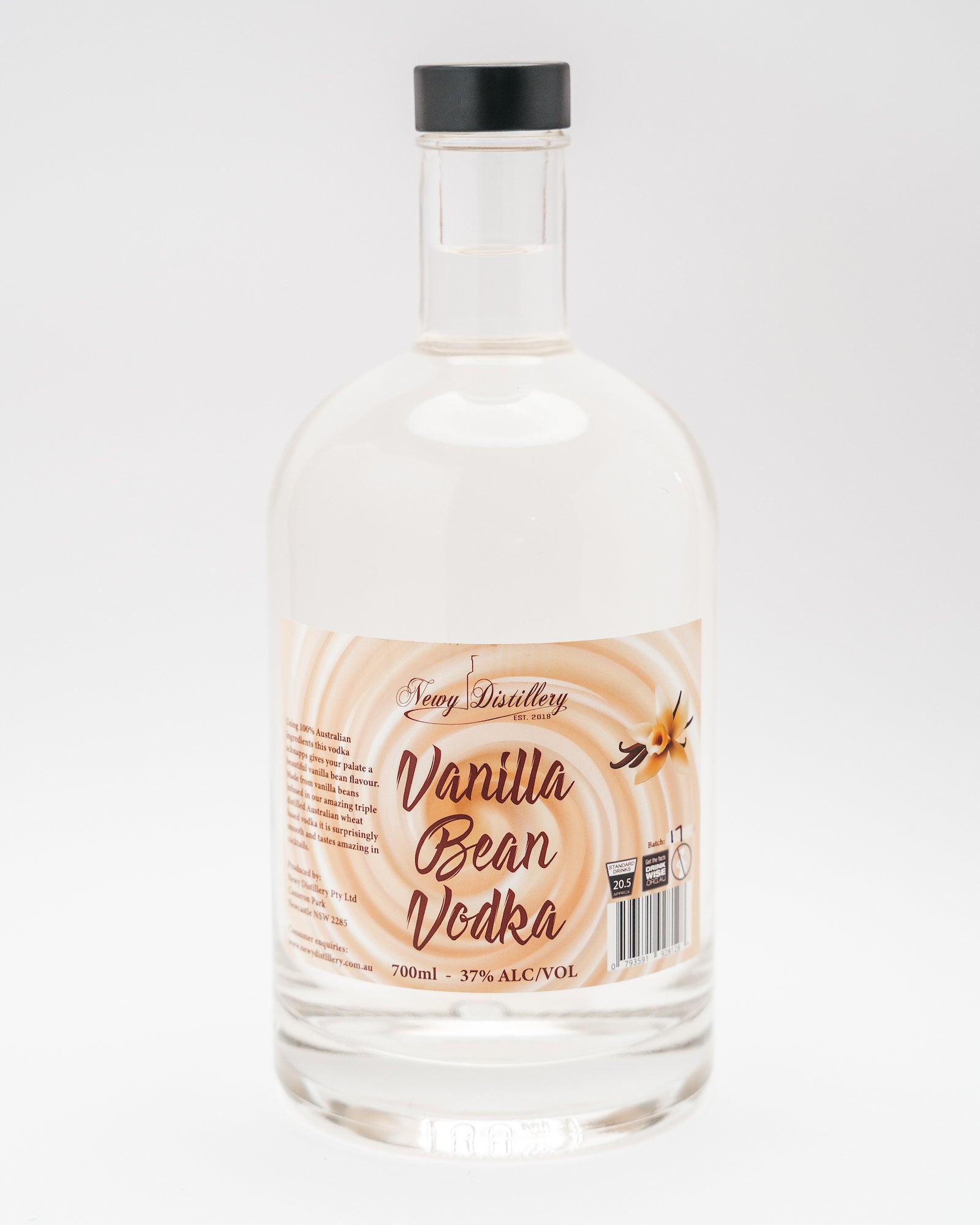 Vanilla Bean Vodka Fruit Infused Vodka Newy Distillery